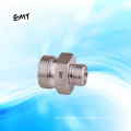 EMT hydraulic stainless steel transition joint metric male reducer